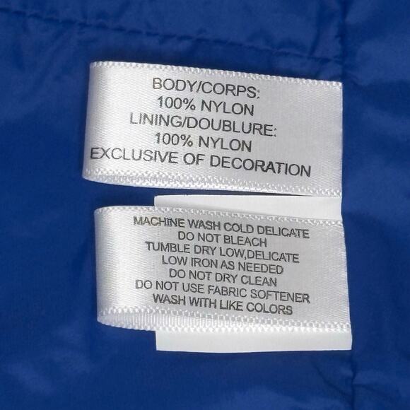 Cutter & Buck Rainier Packable Jacket Women's L | Navy Blue | w/ Corp Logo - Picture 12 of 16